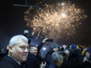 Cătălin Predoiu și-a petrecut Revelionul în Vama Giurgiu. România este oficial în Schengen