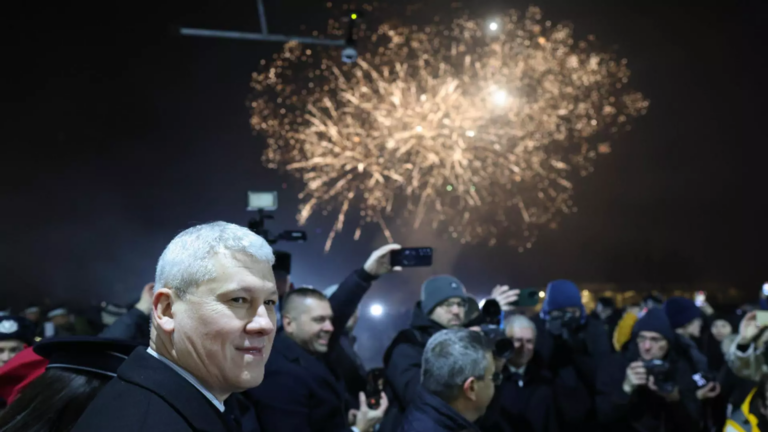 Cătălin Predoiu și-a petrecut Revelionul în Vama Giurgiu. România este oficial în Schengen