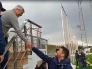 Dialogul purtat între Mircea Lucescu și Adrian Mutu, la primul meci al ”Briliantului” de la Petrolul