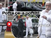 Şi-a ales dress code: all white! Adrian Sârbu, elegant şi la pizzerie / PAPARAZZI