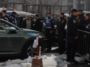 FOTOGALERIE Cum a ajuns Călin Georgescu în cârje la Parchetul General