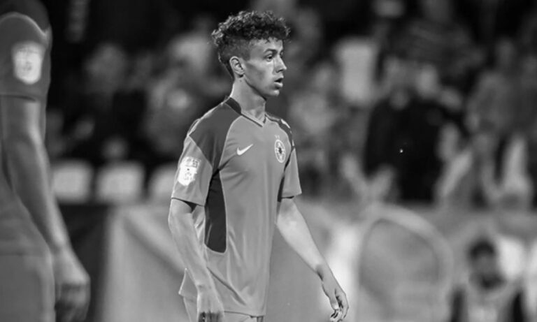 Luca Manolache a murit la doar 19 ani. FCSB a făcut anunțul: ”Tragedie”. Reacția antrenorului său: ”Credeți-mă”