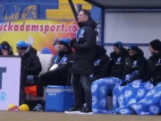 Ce i-a făcut un suporter beat lui Rădoi în prima repriză a meciului de la Clinceni. Oficialii olteni au reclamat imediat