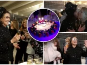 Irina Loghin a dat LOG OUT de la stresul cotidian și și-a petrecut ziua de naștere cu mare fast! Doamna muzicii populare românești a împlinit 86 de ani