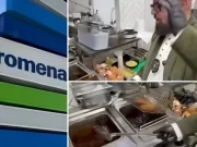 Piedone, șocat de condițiile din restaurantele mall-ului Promenada. A găsit ulei neschimbat de 2 luni: ”Nu există așa ceva!”