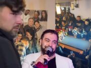 Imaginile durerii, la priveghiul lui Paul Fantezie. Florin Salam devastat, Liviu Puștiu cântă printre suspine / FOTO