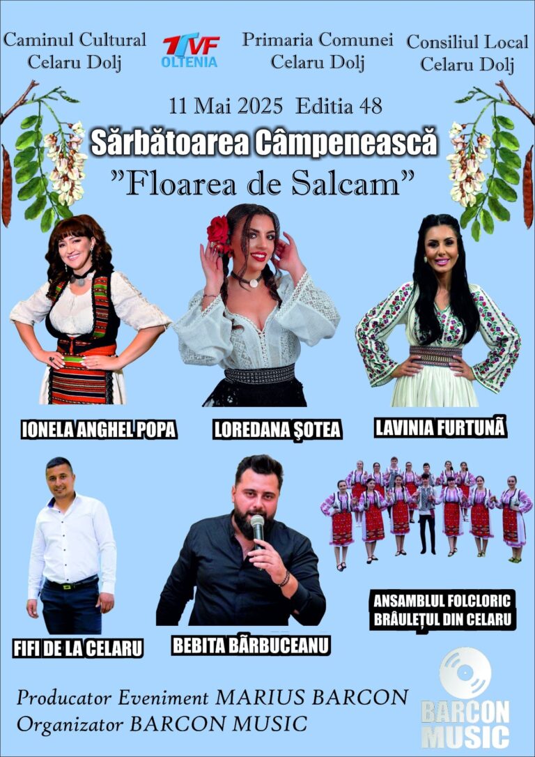 Pe 11 mai, vă invităm cu drag la sărbătoare!
