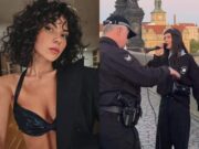 Inna, oprită de poliție pe stradă, în Praga! Incidentul a fost filmat