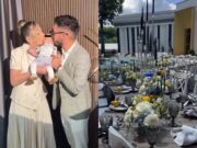 Ce decor fabulos au Armin Nicoară și Claudia Puican la botezul băiețelului lor! Au creat un colț de rai pentru invitați