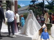 Călin Georgescu, surprins la biserica unde Kira Hagi și Thomas Ferfelis s-au cununat religios. Cum a fost filmat fostul candidat de la alegerile prezidențiale