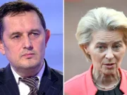 Scandal la Bruxelles. Europarlamentarul AUR Gheorghe Piperea a depus o moțiune de cenzură împotriva Ursulei von der Leyen