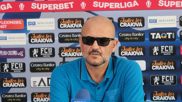 FOTBAL:CONFERINTA PRESA FC U CRAIOVA-PREZENTARE JOAO JANEIRO (3.06.2023)