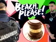 Trapperul Albert NBN, amendat de trei ori după ce a înjurat România pe scena de la Beach, Please! Câți bani va scoate din buzunar