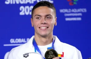 Ce a apărut pe paginile ANS și COSR după triumful sclipitor al lui David Popovici în Singapore