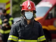 Incendiu puternic la o casă din Ghimbav. 25 de persoane s-au autoevacuat