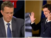 Nicușor Dan l-a sunat în direct pe ministrul Apărării, în timpul unei emisiuni: ”Îmi cer scuze, mă sună președintele!”