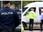 Verificări interne în poliție după ce un copil a fost surprins în picioare, cu geamul larg deschis, într-o autospecială aflată în misiune