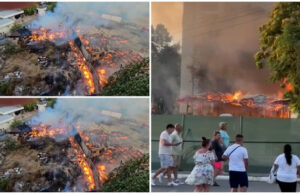 Incendiul care a distrus clubul Bellagio din Mamaia a fost provocat intenționat