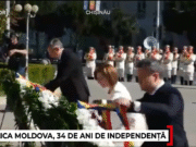 R. Moldova a sărbătorit 34 de ani de Independenţă. Lideri europeni de prim rang, prezenţi la festivităţi
