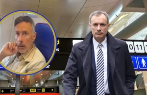 Florian Coldea, agasat în avion de un ex-deputat. Cum a fost filmat fostul adjunct de la SRI în zborul spre Coasta de Azur