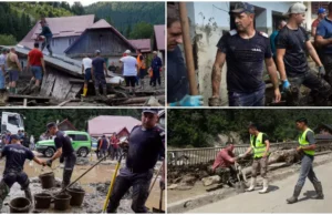 Fără bani de la Guvern, Broșteniul devine „cel mai mare șantier al solidarității din județ”. Cine s-a implicat