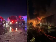 Incendiu masiv la Dragonul Roșu din București! Din cauza degajărilor mari de fum a fost emis Ro-Alert. Primele imagini de la fața locului VIDEO