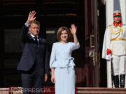 Macron a electrizat Chișinăul. Președintele Franței a vorbit minute bune în limba română