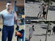 Momentul atacului din Cernavodă, surprins de camere: Fiul victimei a asistat neputincios la crimă