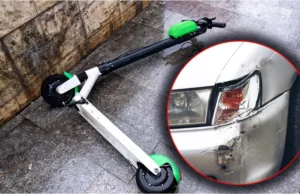 Încă un accident cu copii pe trotineta electrică, în Bistrița. O fată și un băiat au ajuns la spital, după ce au fost loviți de o mașină