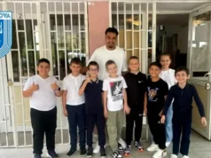 Ștefan Baiaram, vizită emoționantă într-un loc special! Unde s-a afișat „decarul“ Universității Craiova imediat după revenirea de la națională