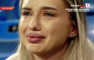 Cine este femeia care a izbucnit în lacrimi în tribune, după golul din Sănătatea Cluj – Craiova