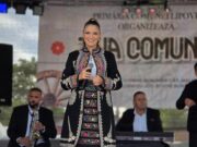 Georgiana Cristea a încins atmosfera la Ziua Comunei Lipovu