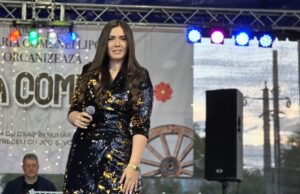 Ioana Dincu a încântat publicul la Ziua Comunei Lipovu