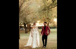 Armin Nicoară și Claudia Puican, petrecere de nuntă și botez în aceeași zi! Nașa și-a făcut intrarea cu elicopterul