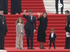 Prima reacție a președintelui Nicușor Dan, după ce a fost cu familia la sfințirea Catedralei Naționale / FOTO