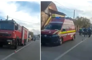 Video. O șoferiță de 81 de ani a murit după ce s-a izbit cu mașina de o ambulanță SMURD aflată în misiune. Ce au descoperit polițiștii