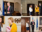 Cum încearcă rezista de la Externe să își ”spele” gafele. Oana Țoiu, vizită de imagine la Familia Regală