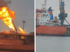 Rusia, noi atacuri la granița României. Localităţile Plauru şi Ceatalchioi, evacuate. O navă cu GPL arde în zona Ismail