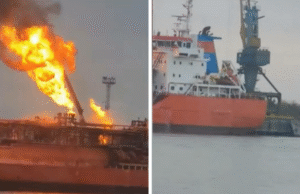 Rusia, noi atacuri la granița României. Localităţile Plauru şi Ceatalchioi, evacuate. O navă cu GPL arde în zona Ismail