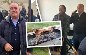 Gigi Nețoiu și-a lansat candidatura la Primăria Capitalei. Anunțul a fost făcut pe malul Dunării, la Cetatea lui Dinescu, cu lăutari și berbecuți la proțap