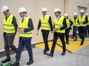Noua fabrică de vată minerală de sticlă de la Târnăveni a companiei Knauf Insulation a fost inaugurată