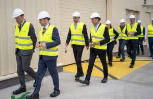 Noua fabrică de vată minerală de sticlă de la Târnăveni a companiei Knauf Insulation a fost inaugurată