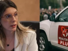 Rezista de la Mediu a fugit de reporterii Realitatea Plus. A folosit o mașină să blocheze accesul jurnaliștilor, ca să nu îi pună întrebări incomode