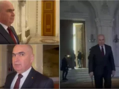 Bolojan fuge din nou de jurnaliști pe holurile Parlamentului. Tăcere absolută, mesajul premierului de sărbători -VIDEO
