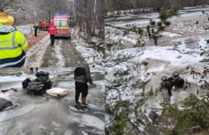 Misiune contracronometru în Munții Vrancei. Două persoane au fost rănite după ce au căzut cu ATV-ul în Râul Putna