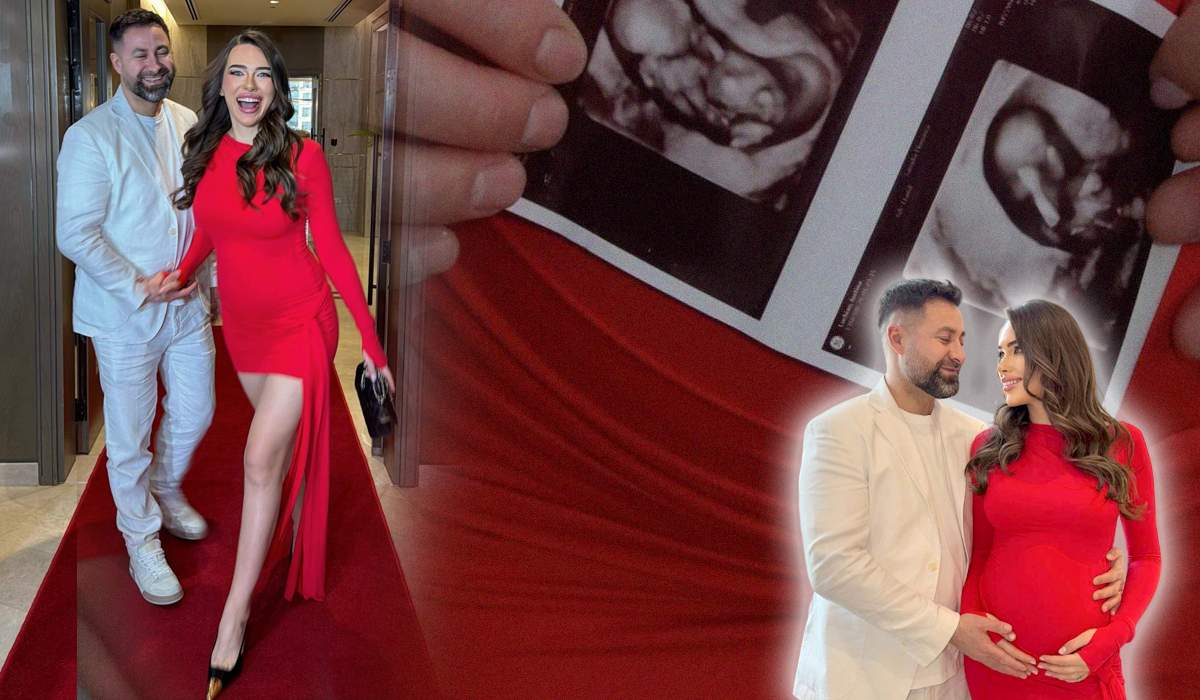 Iustina Loghin de la Insula iubirii e însărcinată! Soția lui Cornel Luchian urmează să devină mamă pentru a doua oară