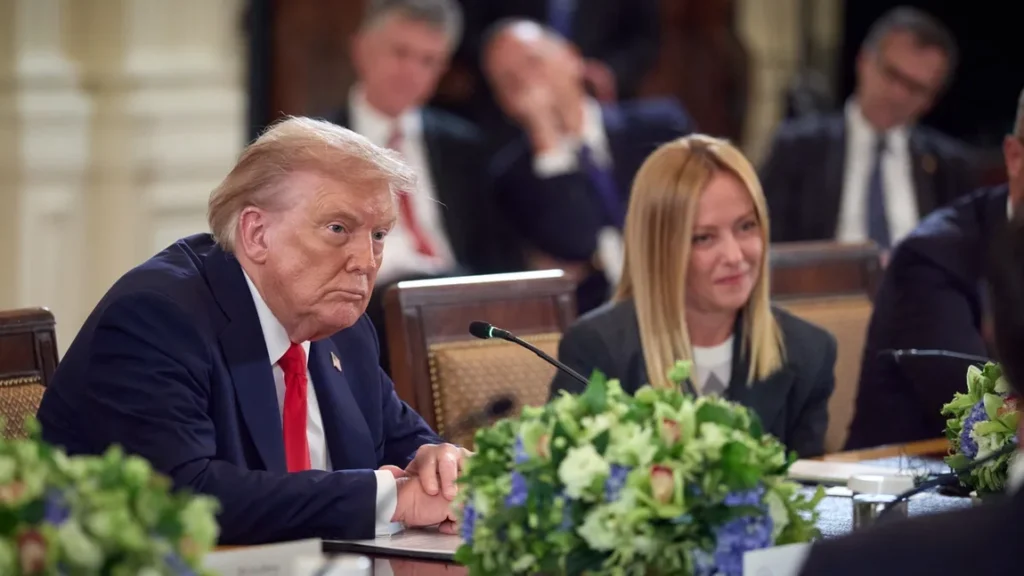 Donald-Trump-si-Giorgia-Meloni