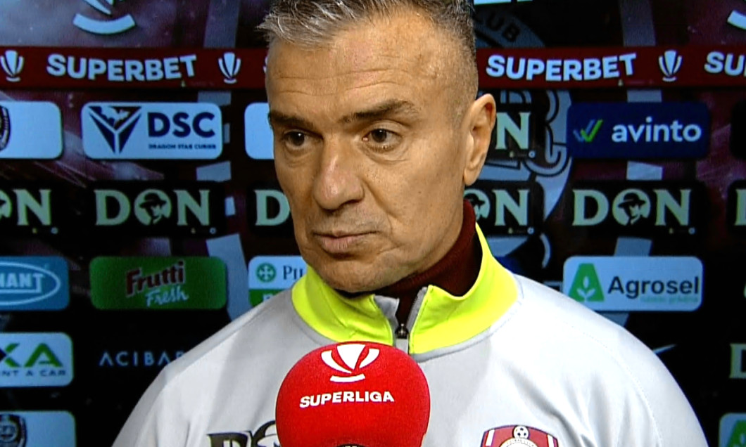 Daniel Pancu, după FC Argeș – CFR Cluj 0-1 : „Vai de mine! Cum am putea să comentăm așa ceva?”